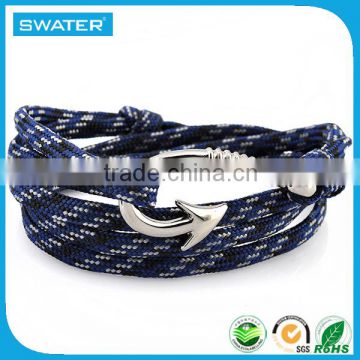 China Wholesale Rope Hook Bracelet Man