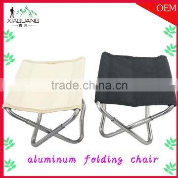 Outdoor folding aluminum camping beach chair