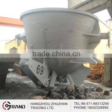 China high quality steel mill large foundry ladle