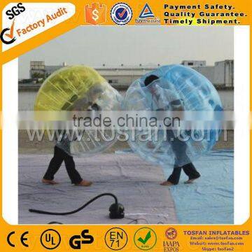 high quality inflatable bubble,bumper soccer ball TB299