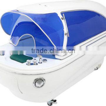 hydrotherapy water&dry sauna and steam ozone sauna spa capsule