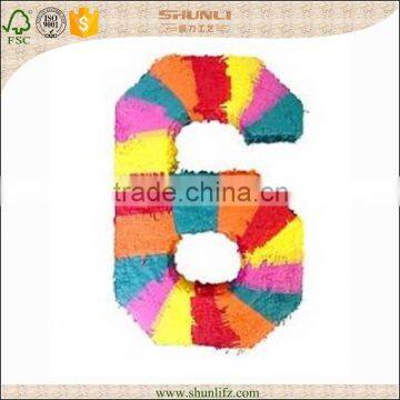 Wholesale decorations colorful paper Pinata for party