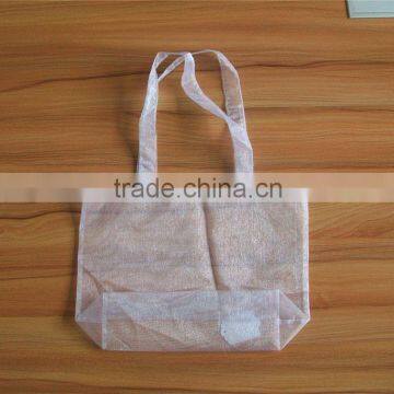 organza bags with logo ribbon/custom made organza bags pouches/pouch cosmetic