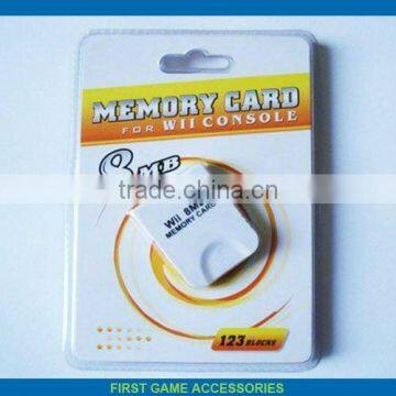 Game Memory card for WII console 8MB