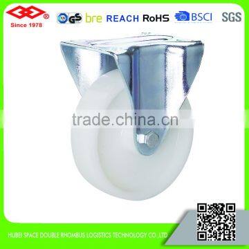 100mm White nylon industrial caster wheel