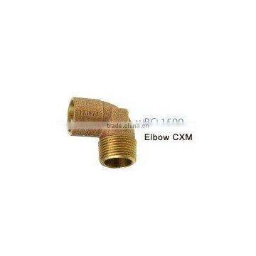 Copper fittings,Cast pressure fittings,Cast 90 elbow CxM