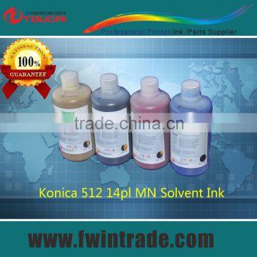 Compatible for Allwin Liyu myjet JHF digital printing machine konica 14pl ink