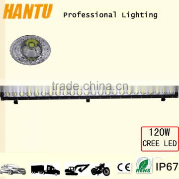 New design spuer slim led light bar 120w 39.5 inch combo beam led headlight for offroad