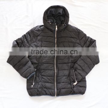 Shengsheng fine padding wool filling outdoor black winter jacket for women sportswear