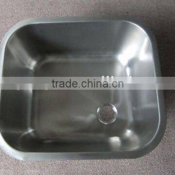 Industrial Stainless Steel Single Bowl Undermount Deep Kitchen Sink GR-534