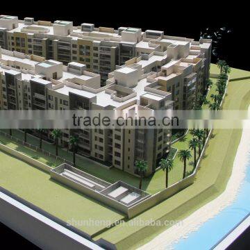 Indian residential apartments model / model maker China