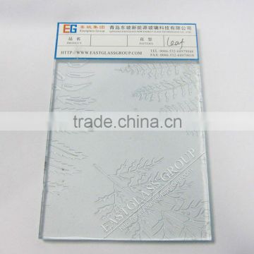 3mm-8mm Leaf Pattern Glass