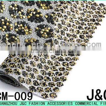 pointed stone new pattern hot fix adhesive rhinestone sheet