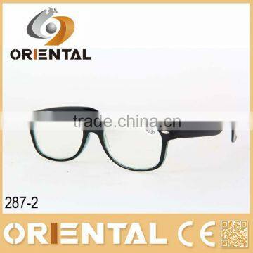 black reading glasses