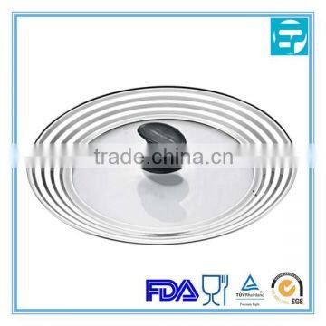 multi size glass lid /stainless steel lid