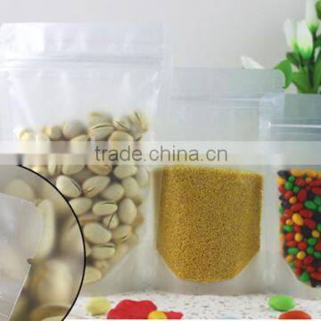 High Quality Clear Stand up Plastic Packing Bag With Zipper photo-2