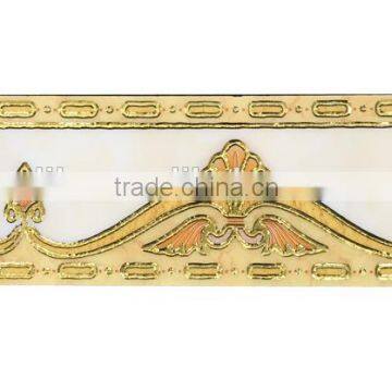 gilding listello ceramic pencil border tiles