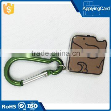 China supply HF / LF smart crystal card/rfid key fob epoxy with different chip