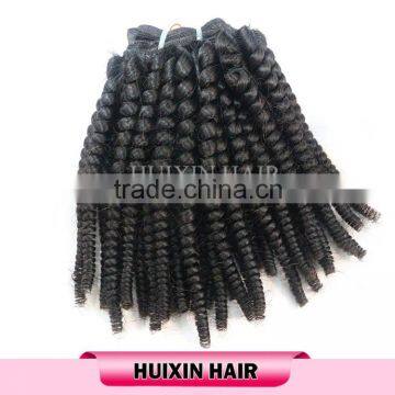 Top unprocessed virgin hair, wholesale mongolian kinky curly hair human hair weaving