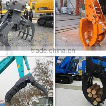 Excavator Log Grapple, Customized 307V1/340D2L Excavator Log/Timber/ Wood Grapple Made in Linyi City China