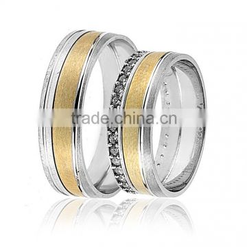 925K Sterling Silver Wedding Band His Her High Newest Model Handmade Ring BSVYS010