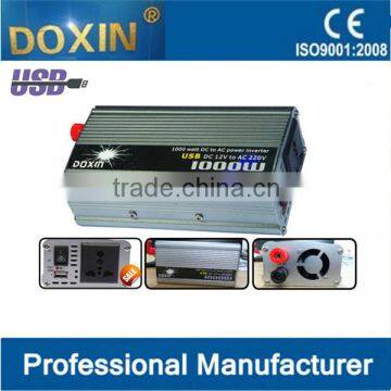 1000w dc to ac single phase type output inverter with USB port