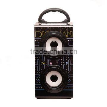3 Inch Super Bass Audio System Speaker Bluetooth Amplifier Speaker Portable Karaoke Speaker With Wireless Microphone photo-2