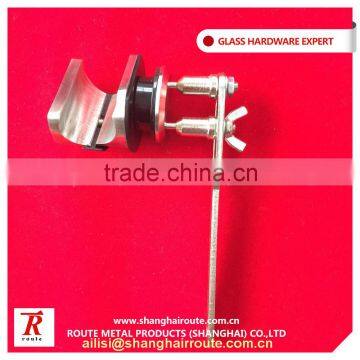 Glass hanging wheel SUS304 satin shower door roller railing fitting