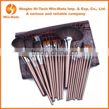 China supplier Makeup kit with all brush items, 22 pcs makeup brush set