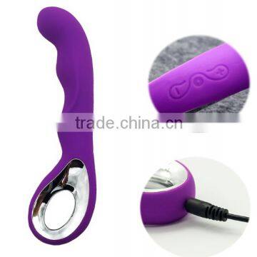 Silicone usb rechargeable g spot vibrator vibrating clit massager female masturbation erotic adult toys sex products for women