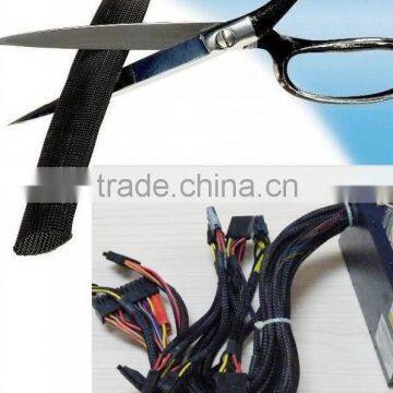 China Supplier 1/4 Inch PET Braided Expandable Wire Sleeving