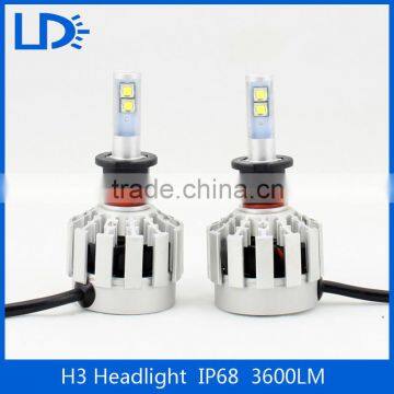 Car Accessories Light Waterproof IP68 H1 H3 H7 H11 H3 H4 Car Head Light