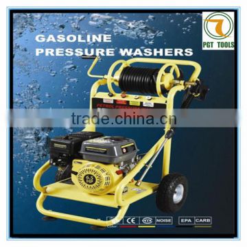 A 6.5HP Gasoline high pressure cleaner floor cleaning machine mini wash machine High Pressure Washer car washing machine