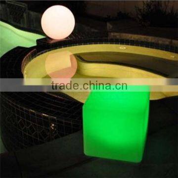Illuminated Flashing Color Changing Led Cube Portable Chair
