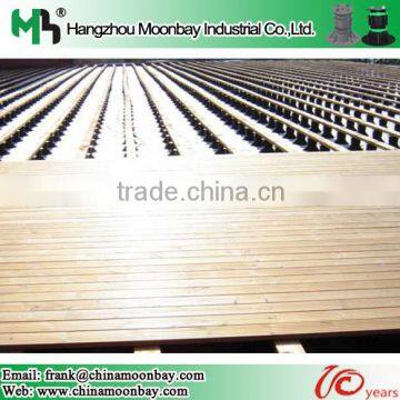 plastic pedestal---support system for wpc decking