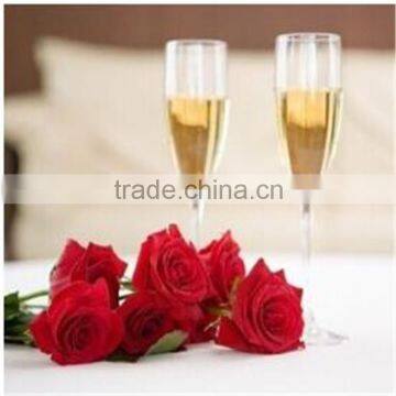 OEM & LOGO Custom Lover Long-Stem Champagne Flute Glasses for Wedding Toasting photo-3