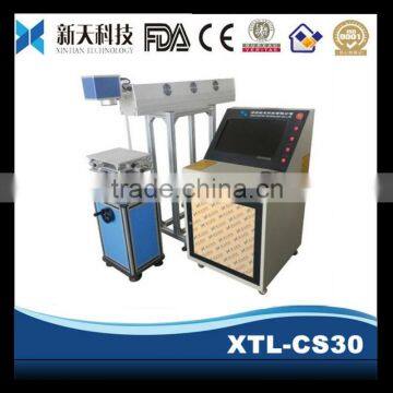 High quality lamp holder CO2 RF laser marking machine