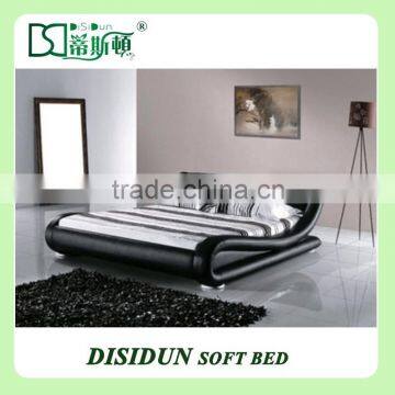 High quality king size crystal round bed on sale DS-1039