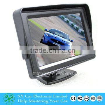 Good quality 4.3 inch 480*234 universal car stand monitor display clear images(XY-2036)
