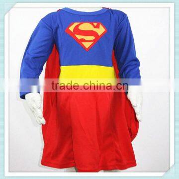 Wholesale Supergirl Costume Patterns For Children Supergirl Costume Toddler Cosplay Costumes Kids Halloween Party Costumes