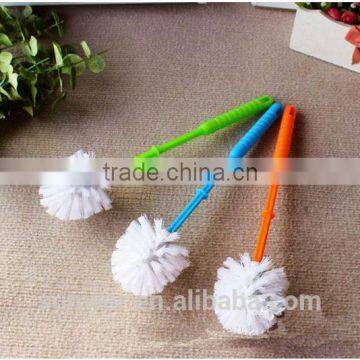 2016 colorful plastic toilet cleaning brush with long handle