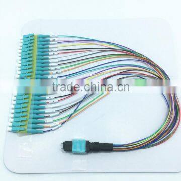 MPO to LC 24 cores fan-out fiber optic patch cord