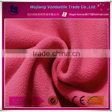 Best selling high quality 100% polyester polar fleece fabric /polar fleece for blanket/custom color