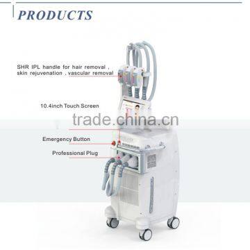 3 Handles Elight IPL RF Nd Yag Laser 4 In 1 Hair Removal Tattoo Removal Beauty Machine photo-3