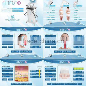 Latest Technology HIFU Ultrasound Facial Treatment Equipment
