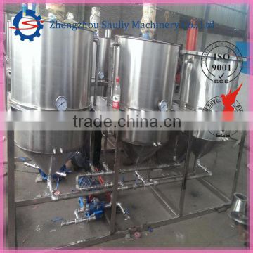 High efficiency automatic crude palm oil refining machine