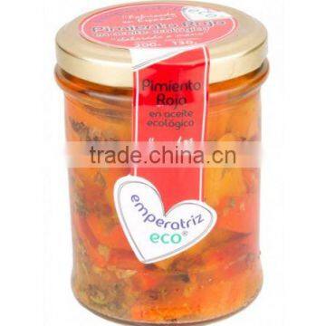 Organic Baked Red Pepper in Oil