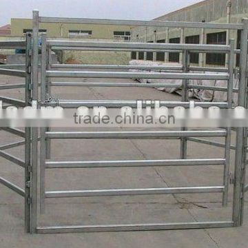 Galvanized fence horse panel