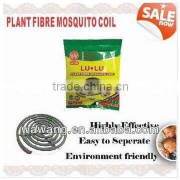 cheap paper mosquito coil/ plant fiber mosquito repellent coil