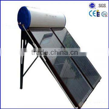 200L black chrome flat panel solar water heater